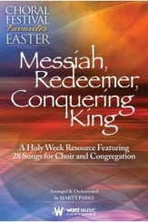 Messiah, Redeemer, Conquering King SATB Choral Score cover